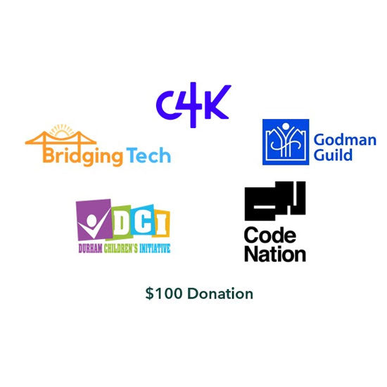 $100 Donation To Non-Profit
